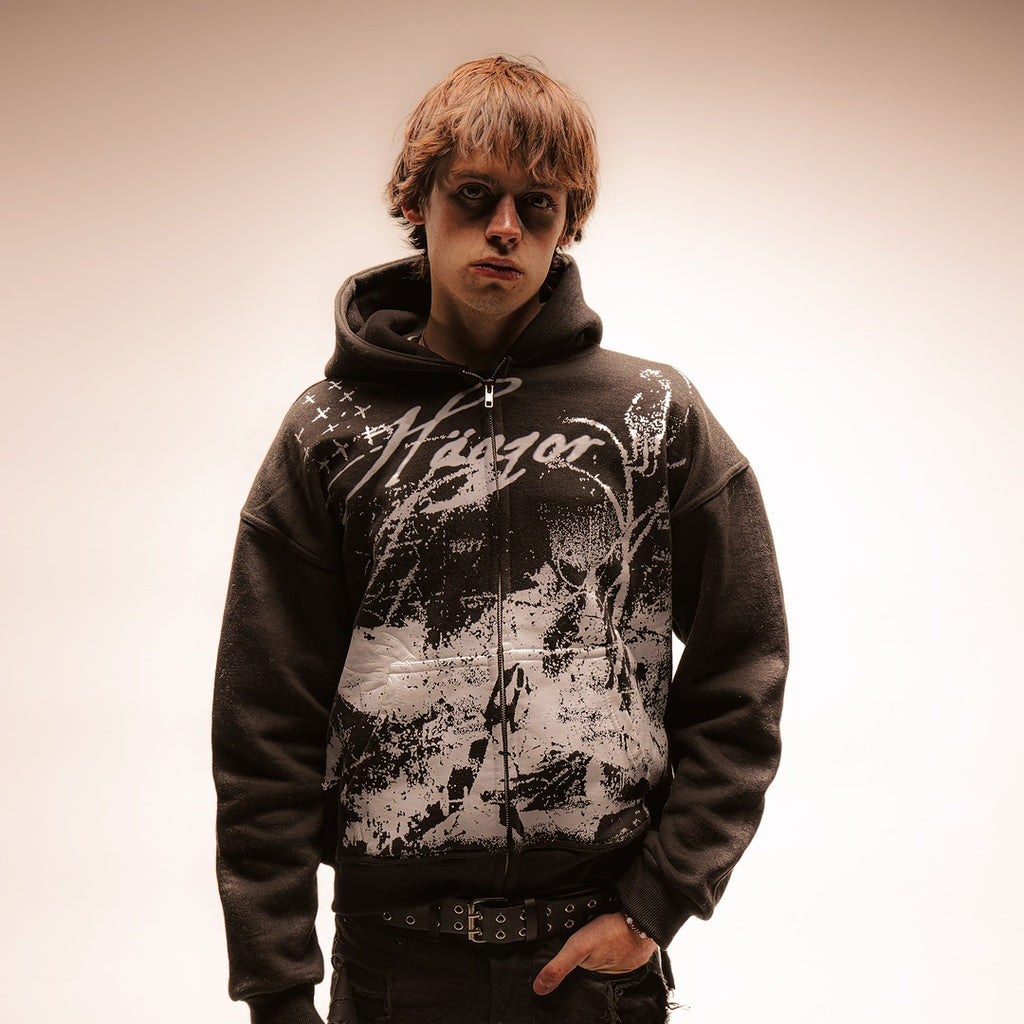 Phantom Print Zip Up