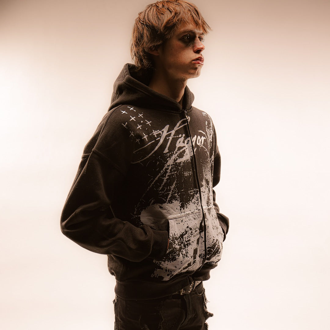 Phantom Print Zip Up