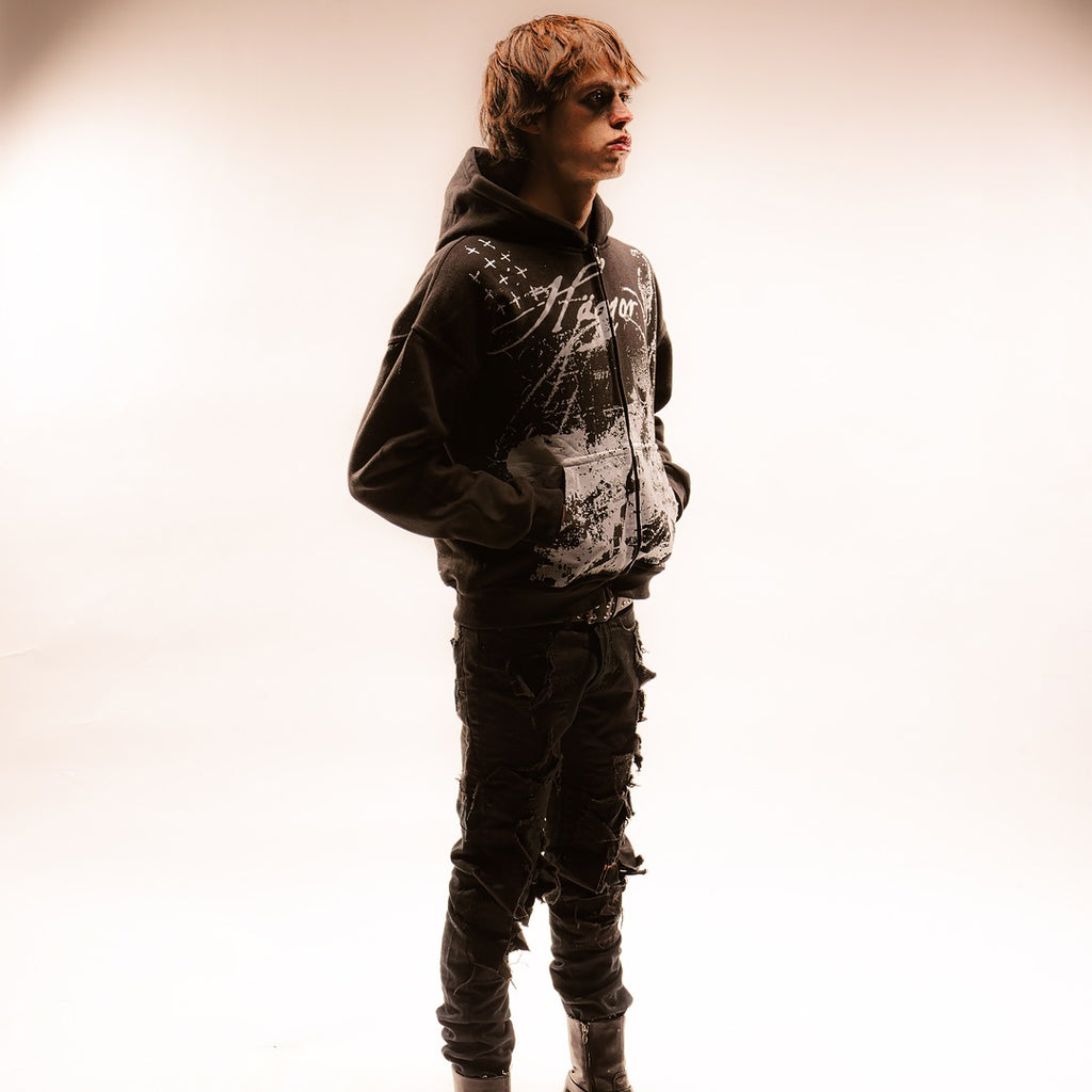 Phantom Print Zip Up